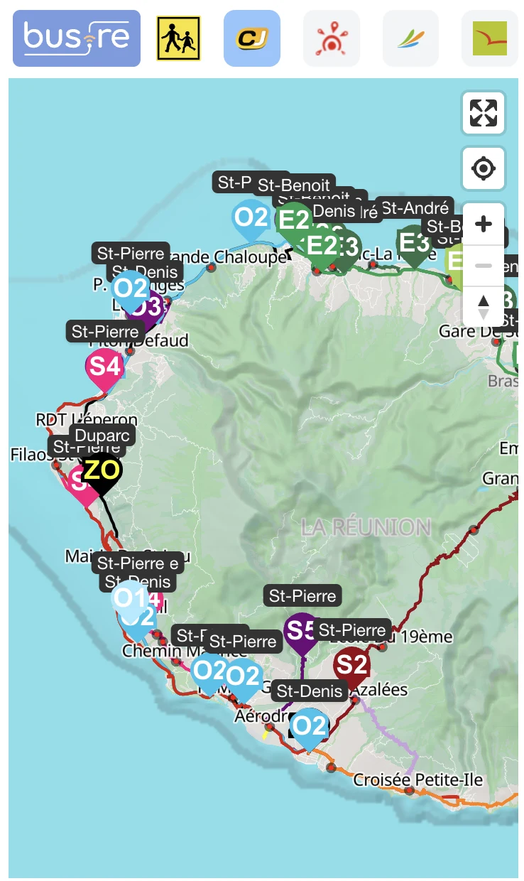 Bus.re screenshot
