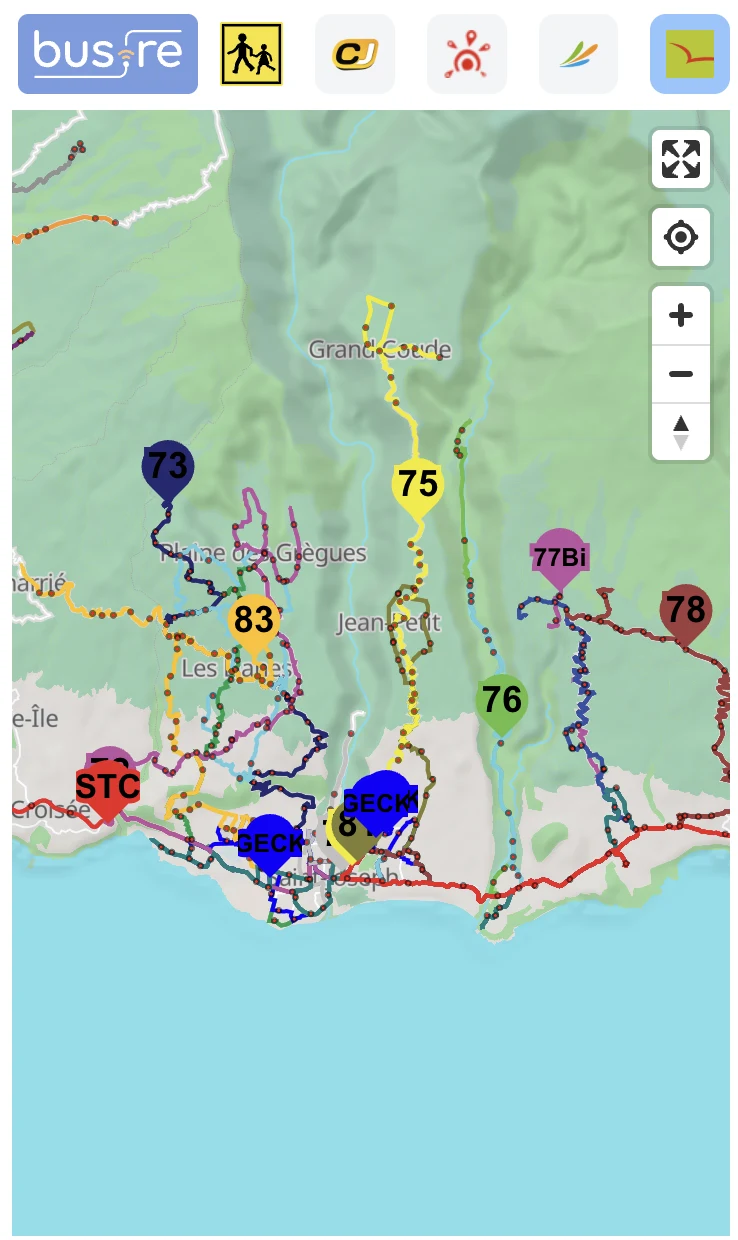 Bus.re screenshot